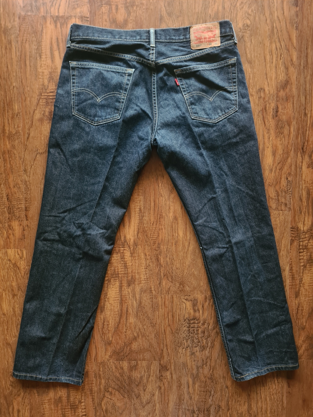 Levi's 559 W34×L30 Dark Blue Men's Straight Jeans